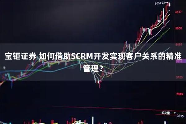 宝钜证券 如何借助SCRM开发实现客户关系的精准管理？