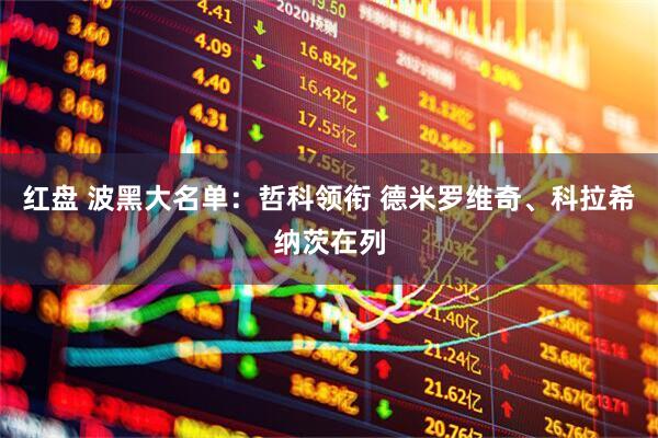 红盘 波黑大名单：哲科领衔 德米罗维奇、科拉希纳茨在列
